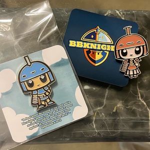 2 BBKnights pins collect them all